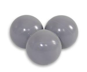 Plastic balls for the dry pool 50 pcs - gray